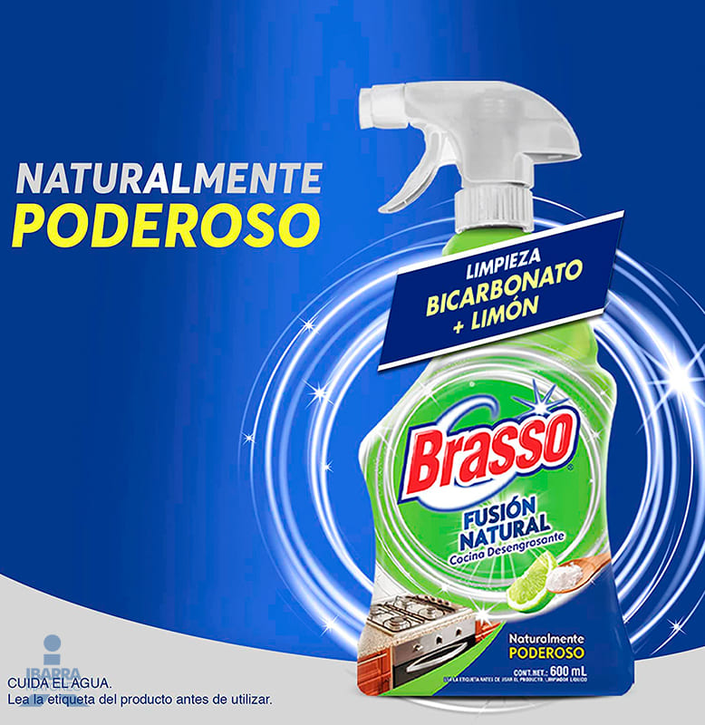 Limpiador Brasso Fusión Natural Gatillo 650 ml