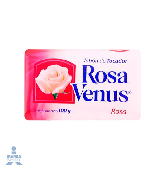 Jabón de tocador Rosa Venus Blanco 100 g