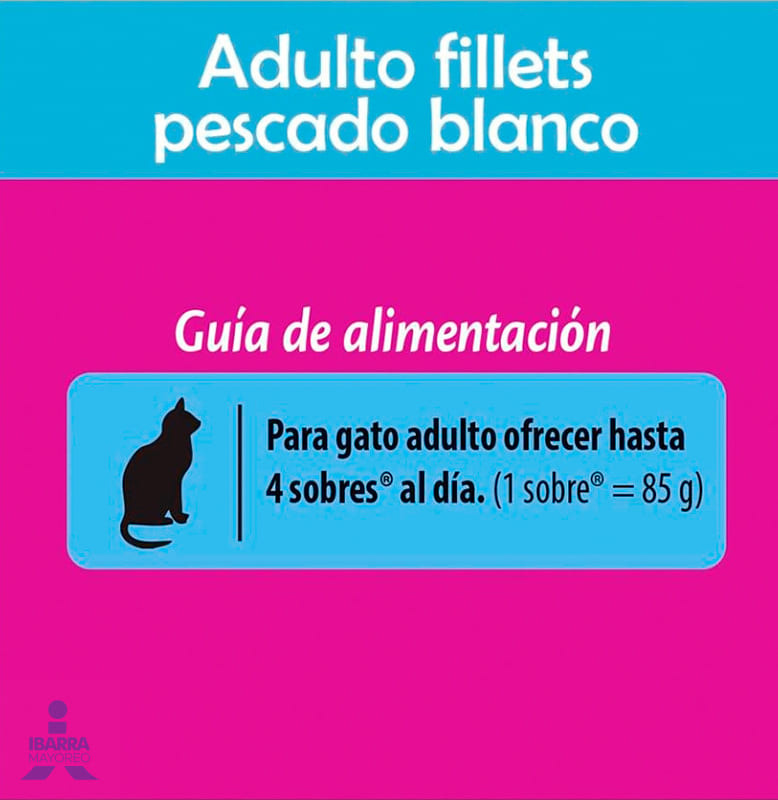 Alimento Whiskas Pescado Blanco 85 g