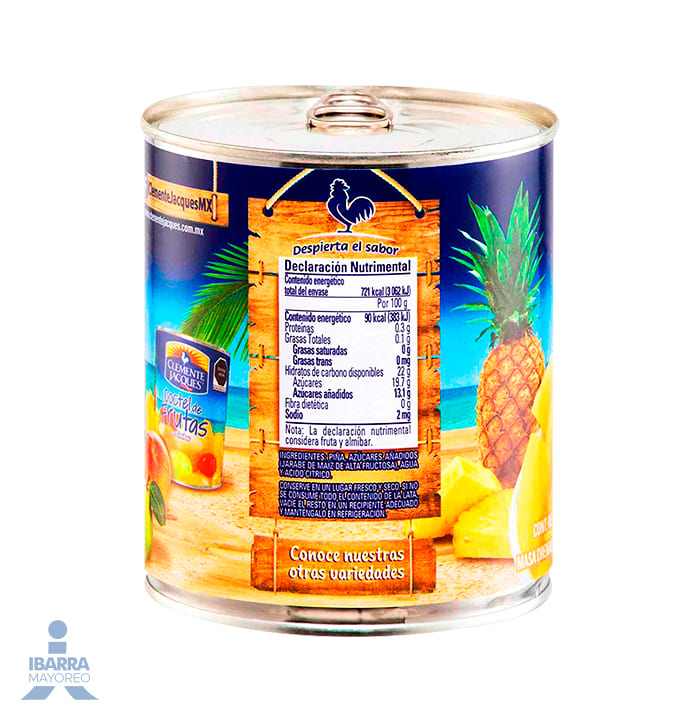 Piña Clemente Jacques Trozos 800 g