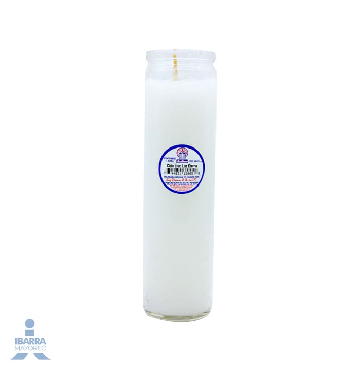 Veladora Luz Eterna Super Extra Cirio Liso