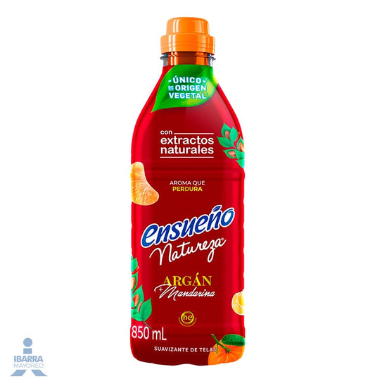 Suavizante Ensueño Natureza Argán Mandarina 850 ml