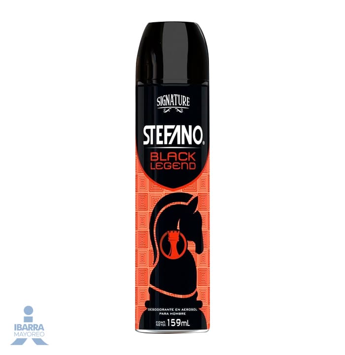 Desodorante Stefano Black Legend Aerosol 113 g