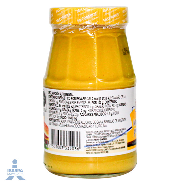 Mostaza McCormick 430 g
