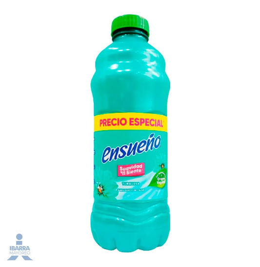 Suavizante Ensueño Color Turquesa 1 L