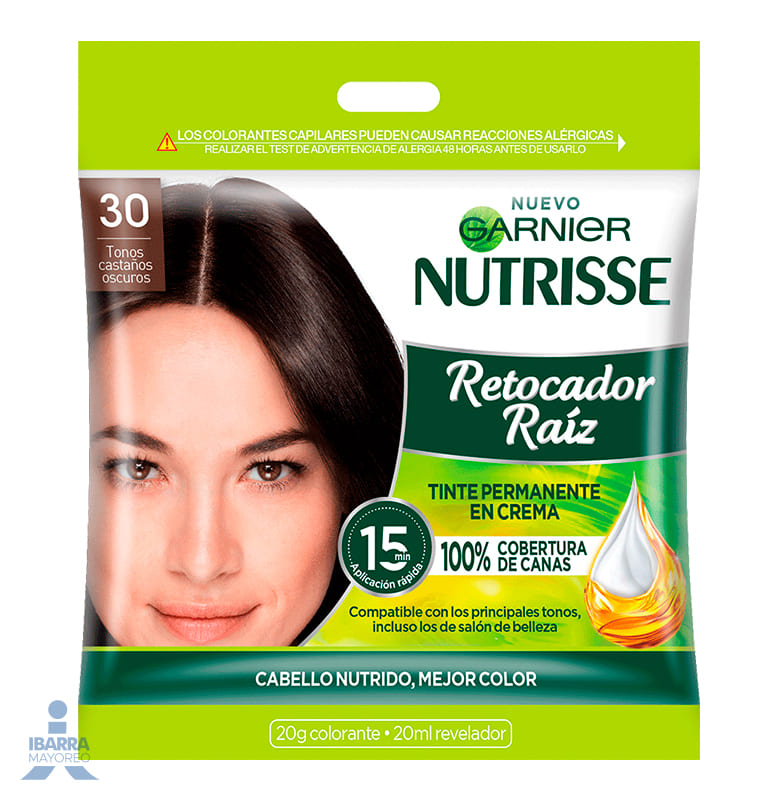 Retocador de Raíz Nutrisse Castaños Oscuros no. 3.0