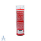 Veladora Mística Niño Fidencio Rojo 105C