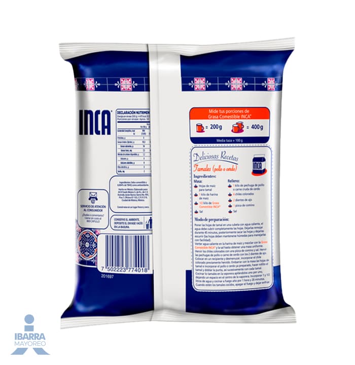 Manteca Inca 500 g