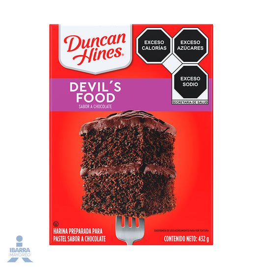 Harina Duncan Hines Chocolate Devils 432 g