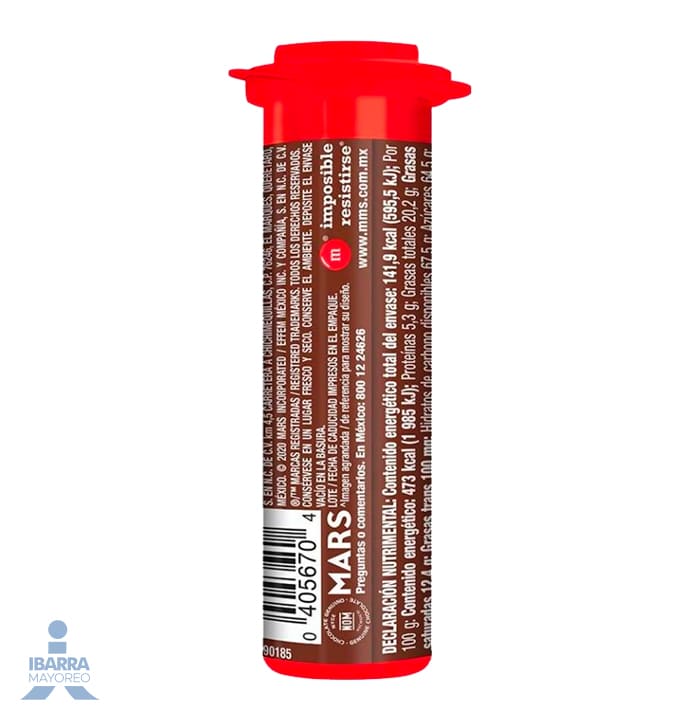 Chocolate m&m Tubo 6/30 g