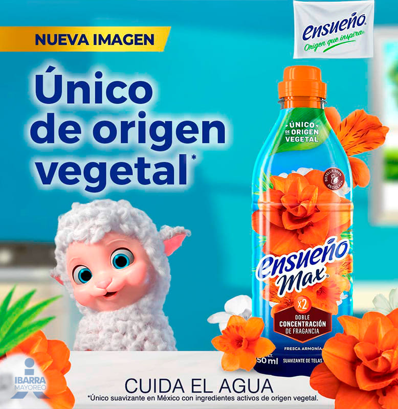 Suavizante Ensueño Max Fresca Armonía 850 ml