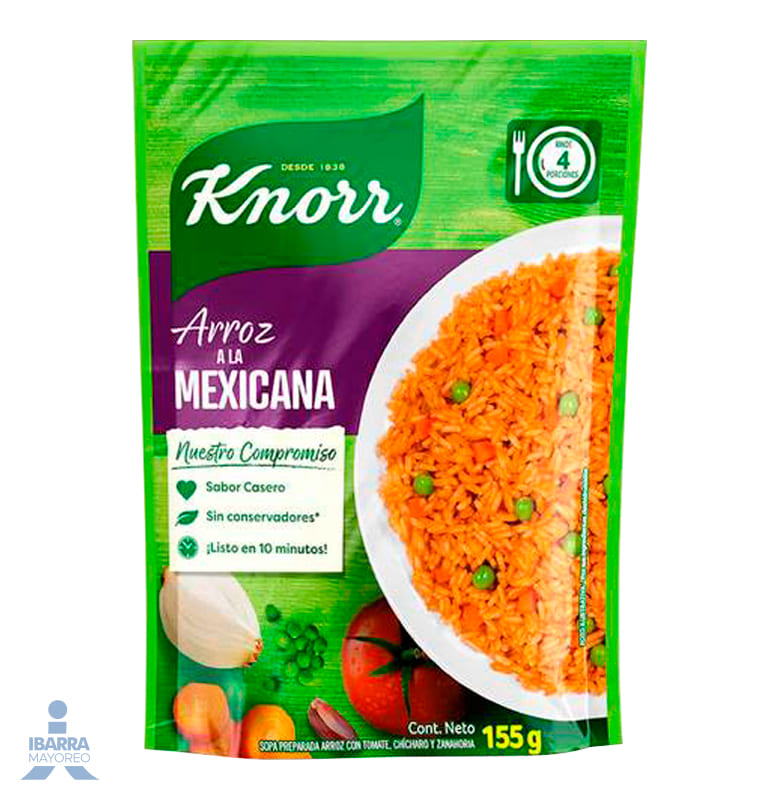 Sopa Knorr Arroz a la Mexicana 155 g