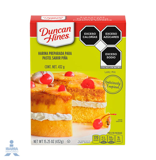 Harina Duncan Hines Piña 432 g