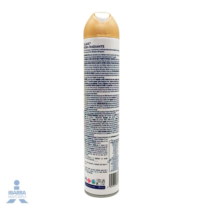 Aromatizante Glade Mora Radiante Aerosol 400 ml
