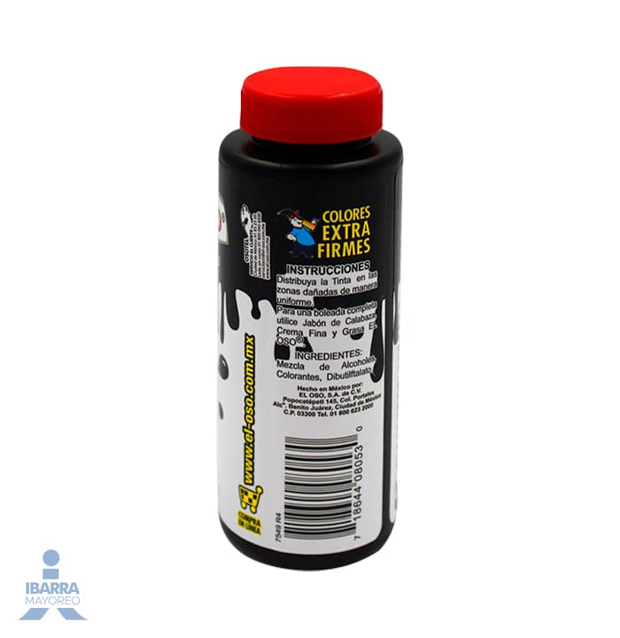 Tinta Fuerte El Oso Negra 125 ml