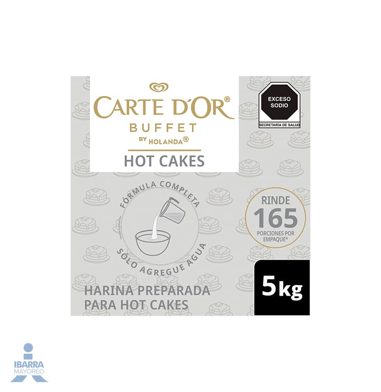 Carte DOr Hot Cakes Fórmula Completa 5 kg