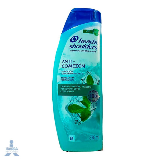 Shampoo Head & Shoulders Anti Comezón 375 ml