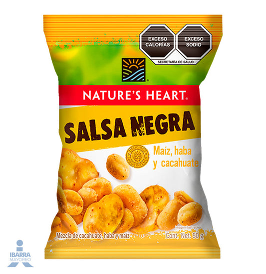 Botana Natures Heart Salsa Negra 50 g