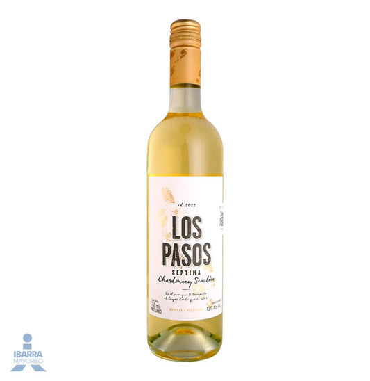 Vino Blanco Los Pasos Chardonnay Semillon 750 ml