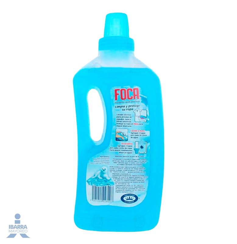 Detergente Líquido Foca 1 L