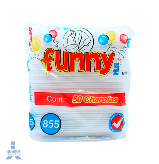 Charola Funny Plus no. 855 50 pzas.