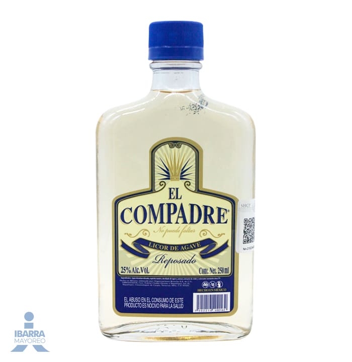 Destilado de Agave El Compadre 250 ml