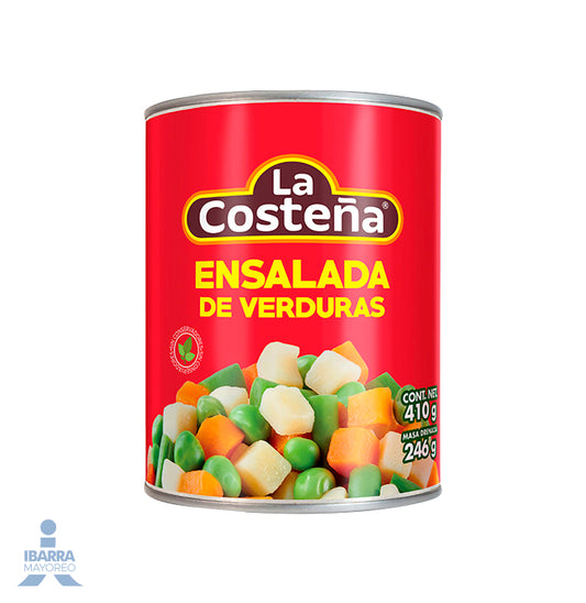 Ensalada de Verduras La Costeña 410 g