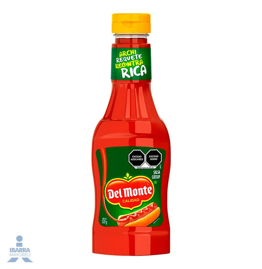 Salsa Cátsup Del Monte Squeezable 320 g