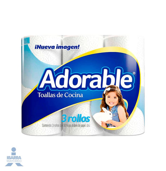 Servitoalla Adorable 3 rollos