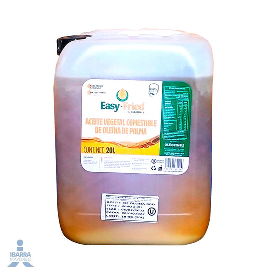 Aceite Easy Fried Oleina de Palma 20 L