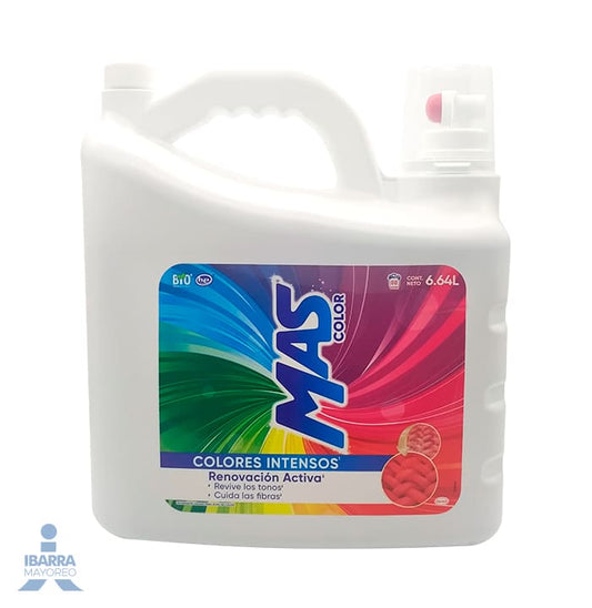 Detergente Líquido Mas Color 6.64 L