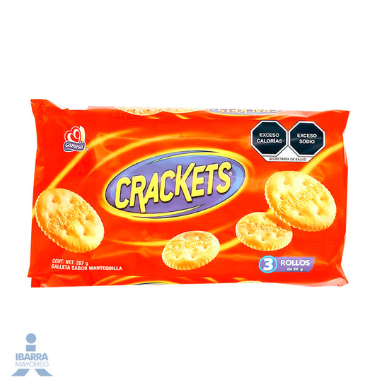 Galletas Gamesa Crackets 267 g