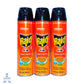 Insecticida Raid Casa y Jardín Naranja Aerosol 285 ml