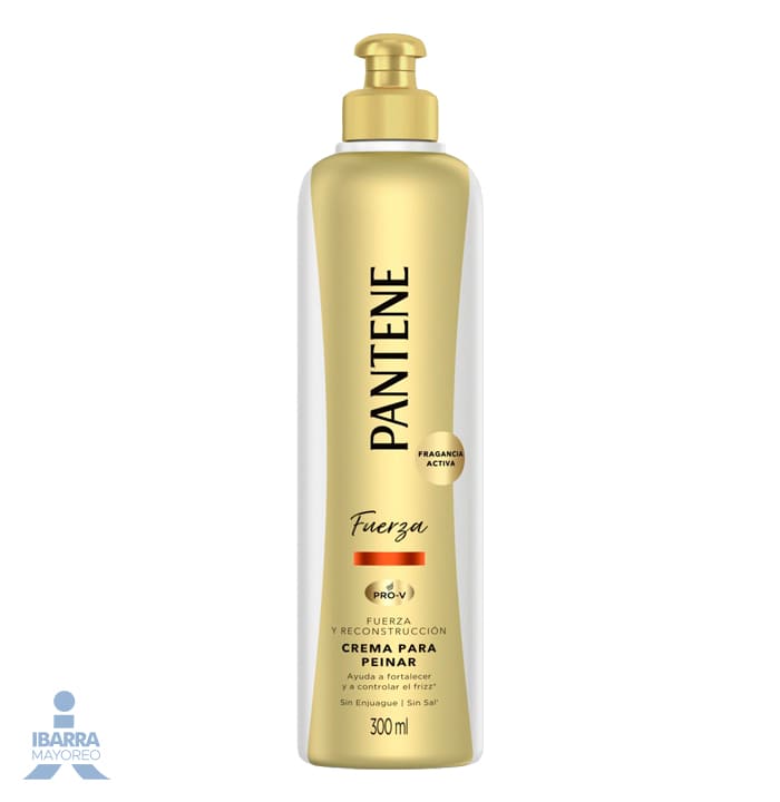 Crema Para Peinar Pantene Fuerza y Reconstrucción 300 ml