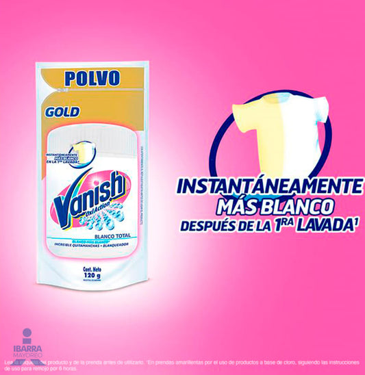 Vanish White Polvo Doy Pack 120 g
