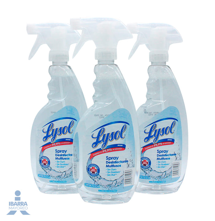 Desinfectante Lysol Multiusos Spray 650 ml