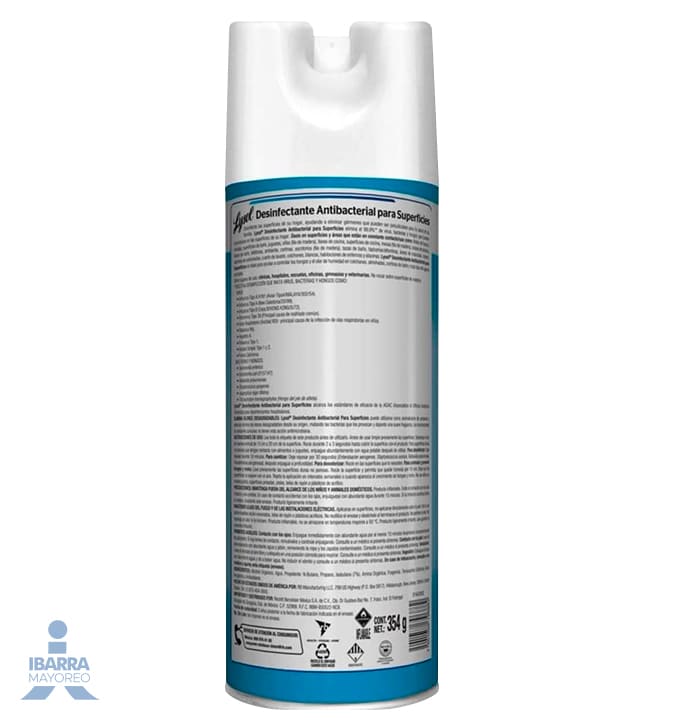 Desinfectante Lysol Crisp Linen 354 g