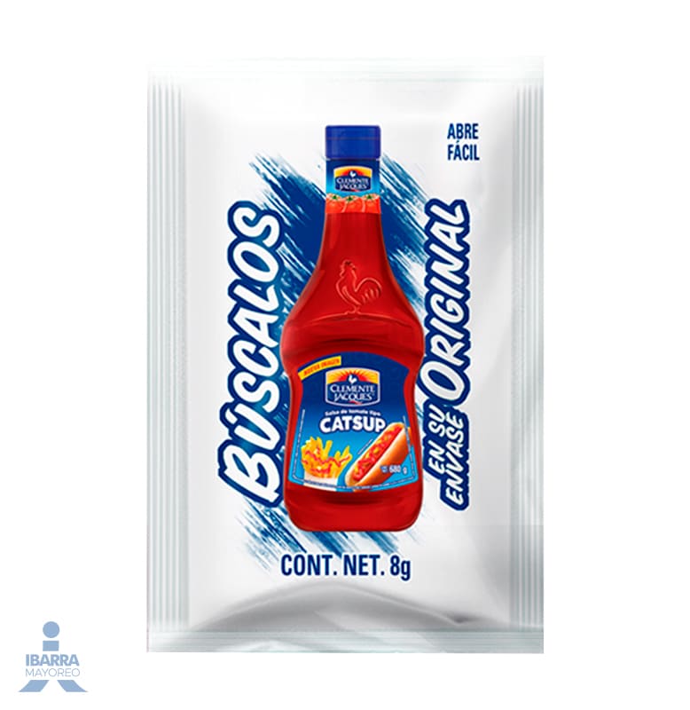 Salsa Cátsup Clemente Jacques 200/8 g