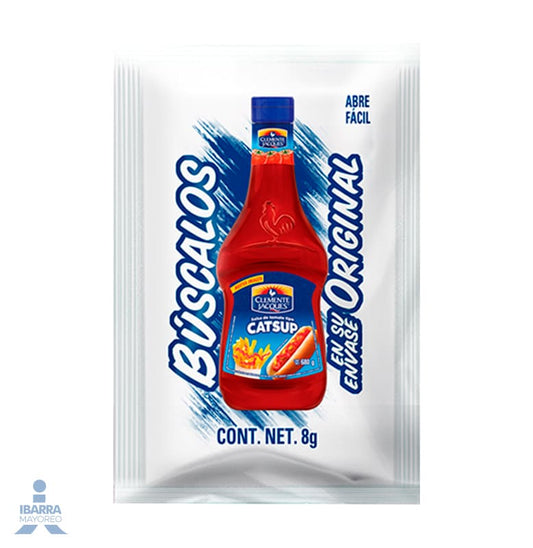 Salsa Cátsup Clemente Jacques 200/8 g