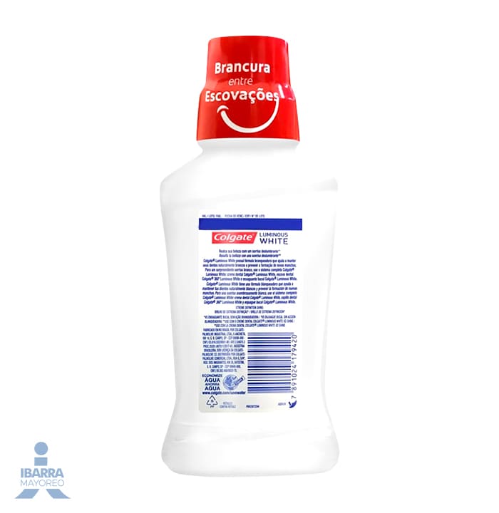 Enjuague Bucal Colgate Luminous White 250 ml