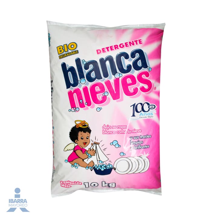 Detergente Blanca Nieves 10 kg