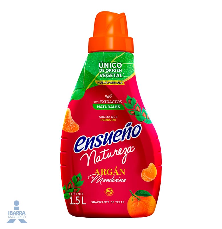 Suavizante Ensueño Naturaleza Argán Mandarina 1.5 L