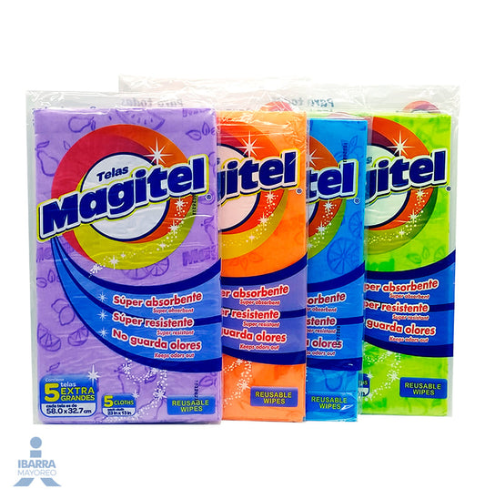 Tela Multiusos Magitel 5 pzas.