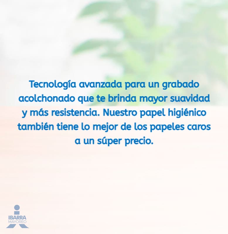 Papel Higiénico Suavel 200 hojas 4 rollos