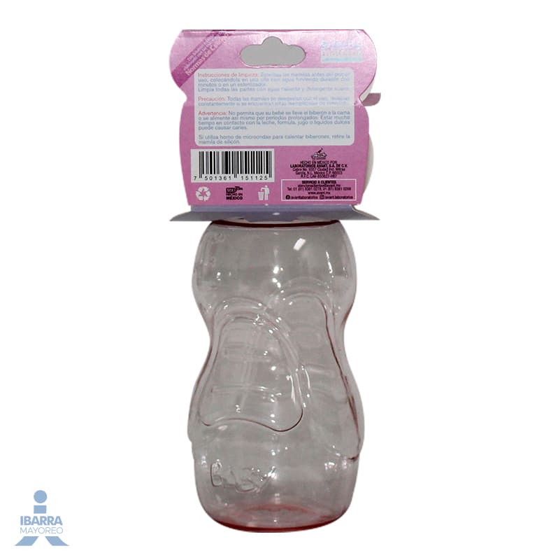 Biberón Avant Anatómico Rosa 8 oz