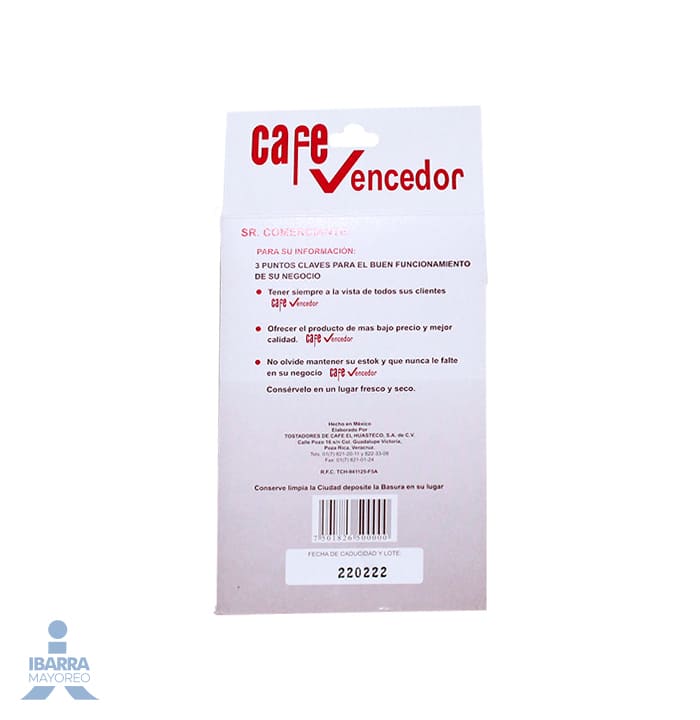 Café Vencedor Soluble 20/10 g