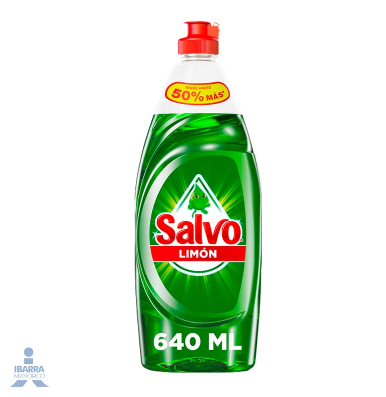 Detergente Salvo Limón Líquido 640 ml
