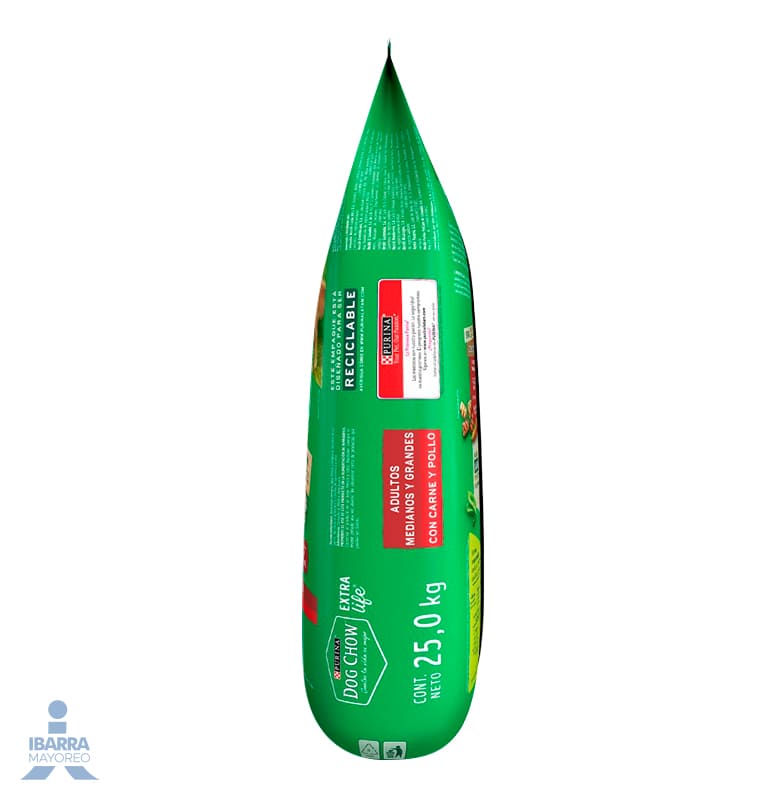 Dog Chow alimento seco perros adultos medianos y grandes 25 kg
