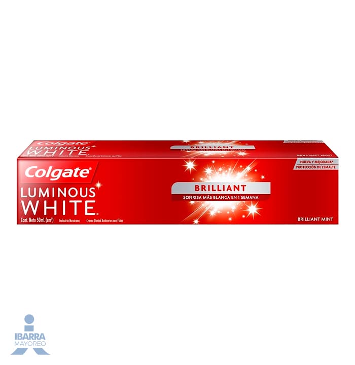 Crema Dental Colgate Luminous White 50 ml