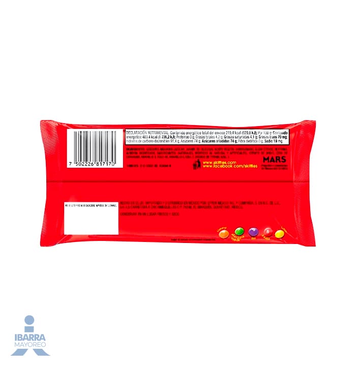 Caramelo Skittles Original 10/22 g